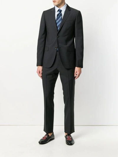 Shop Gucci Monaco Two-piece Suit In Black