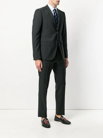 Shop Gucci Monaco Two-piece Suit In Black