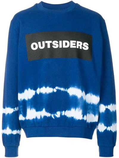 Shop Manua Kea Mauna Kea Outsiders Sweatshirt - Blue
