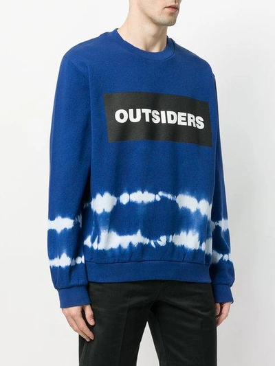 Shop Manua Kea Mauna Kea Outsiders Sweatshirt - Blue