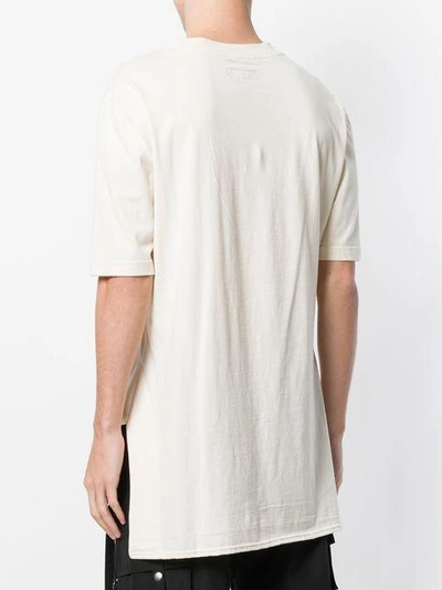 Shop D.gnak By Kang.d D.gnak Fold Detail T-shirt - White