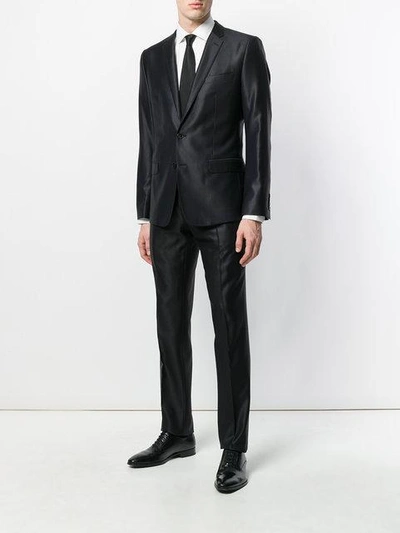 Shop Dolce & Gabbana Martini-fit Two Piece Suit In Grey