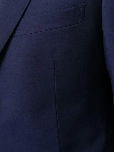 Shop Dinner Slim Single Breasted Suit In Blue