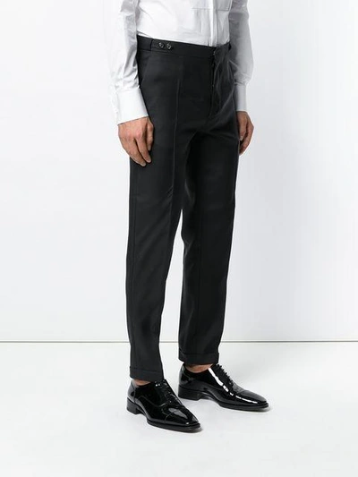 Shop Dsquared2 Formal Tailored Trousers In Black