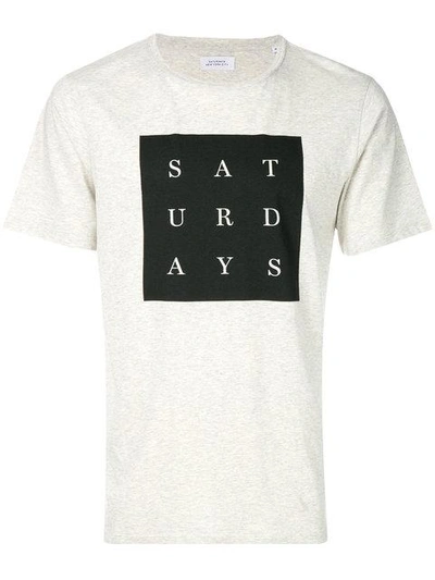 Shop Saturdays Surf Nyc Logo Patch T-shirt