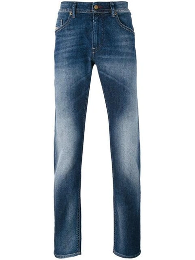 Shop Diesel Slim-fit Jeans - Blue