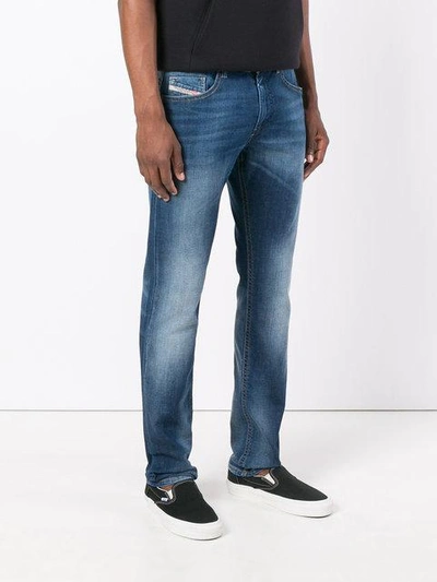 Shop Diesel Slim-fit Jeans - Blue