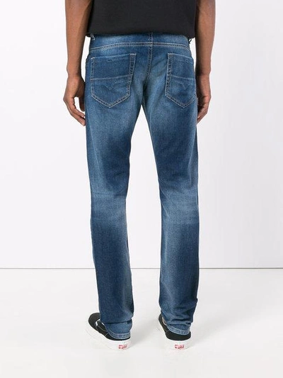 Shop Diesel Slim-fit Jeans - Blue