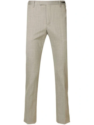 Shop Pt01 Tailored Trousers In Grey
