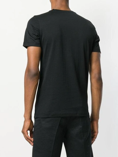 Shop Fendi Bag Bugs Print T-shirt - Black