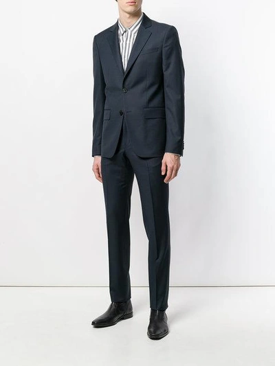 Shop Givenchy Classic Formal Suit In Blue