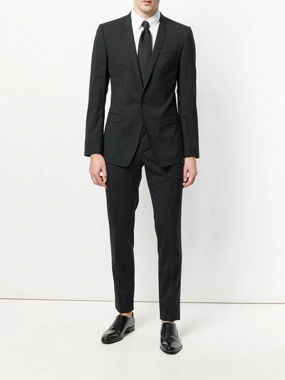 Shop Dolce & Gabbana Two Piece Suit In Black