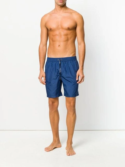 Shop Dolce & Gabbana Classic Swim Shorts In Blue