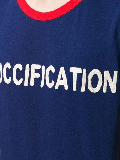 Shop Gucci Fication T-shirt - Blue