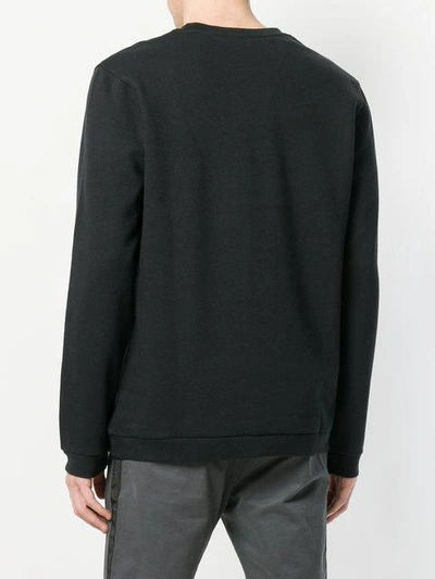 Shop Damir Doma X Lotto Printed Sweatshirt In Black