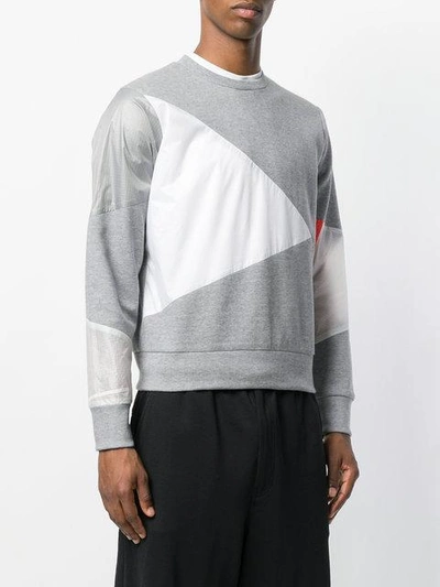 Shop Christopher Raeburn Remade Kite Sweatshirt In Grey