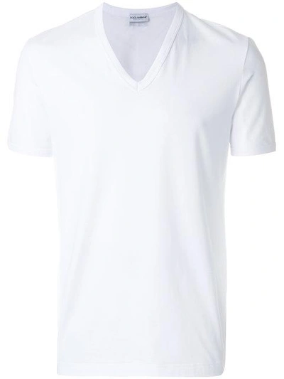 Shop Dolce & Gabbana V-neck T-shirt