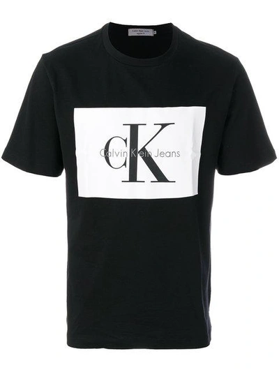 Shop Calvin Klein Jeans Est.1978 Calvin Klein Jeans Tikimo T-shirt - Black