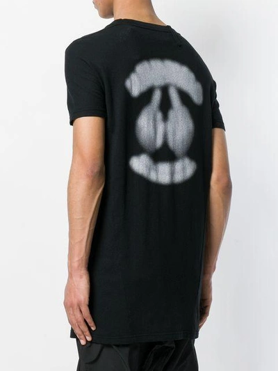 Shop 11 By Boris Bidjan Saberi Sprayed Detail T In Black