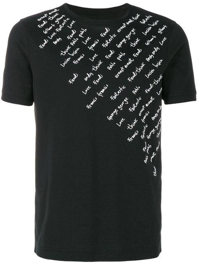 Shop Fendi Printed T-shirt