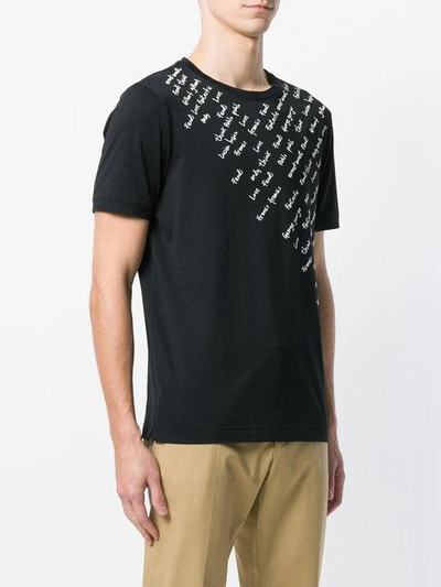 Shop Fendi Printed T-shirt