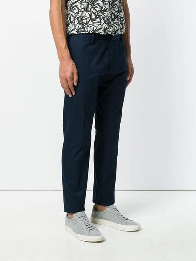 Shop Dsquared2 Tailored Trousers In Blue