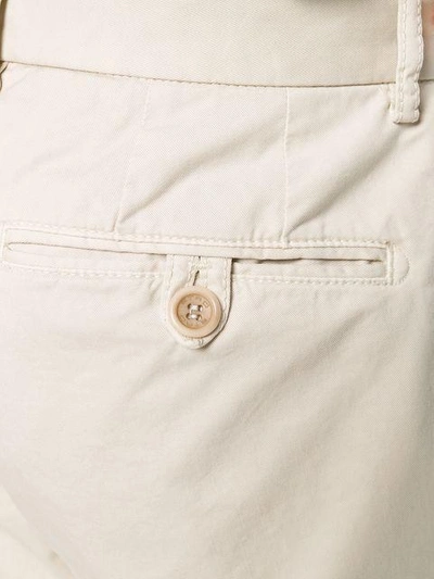 Shop Etro Slim-fit Trousers In Neutrals