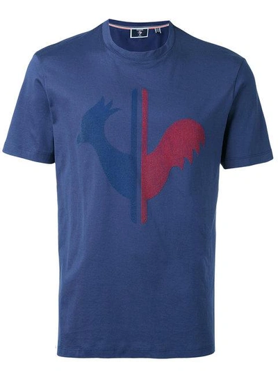 Shop Rossignol Logo Print T In Blue