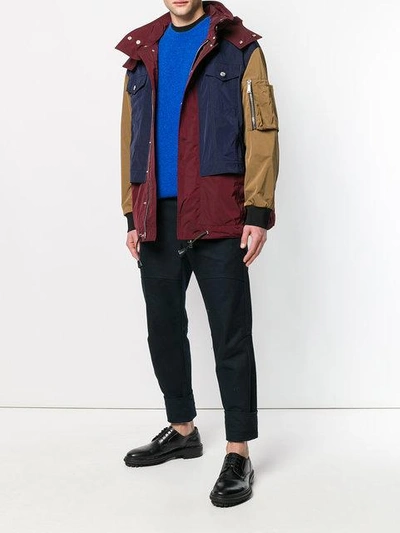 Shop Dsquared2 Casual Zipped Jacket In Multicolour