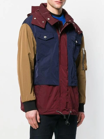 Dsquared2 Casual Zipped Jacket In Multicolour