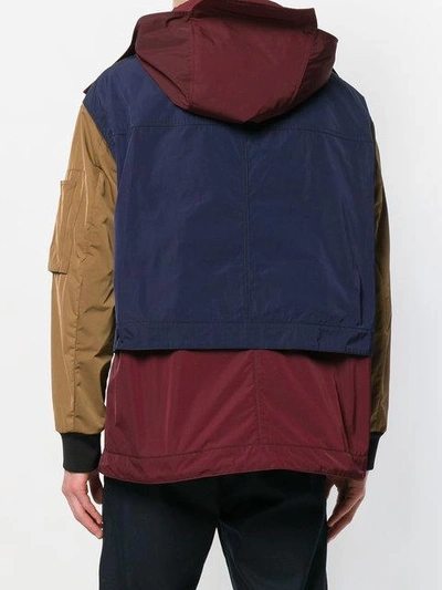 Dsquared2 Casual Zipped Jacket In Multicolour