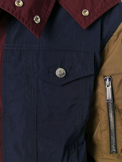 Dsquared2 Casual Zipped Jacket In Multicolour