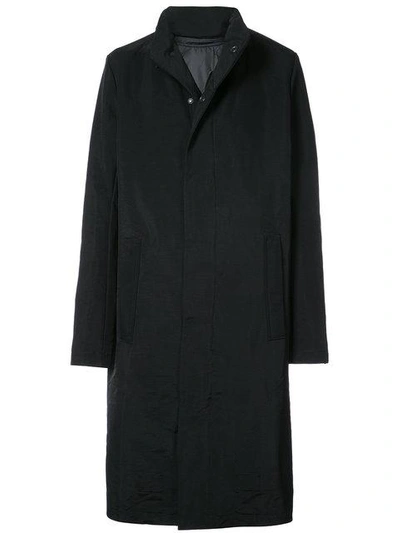 Shop 11 By Boris Bidjan Saberi Removable Lining Coat In Black