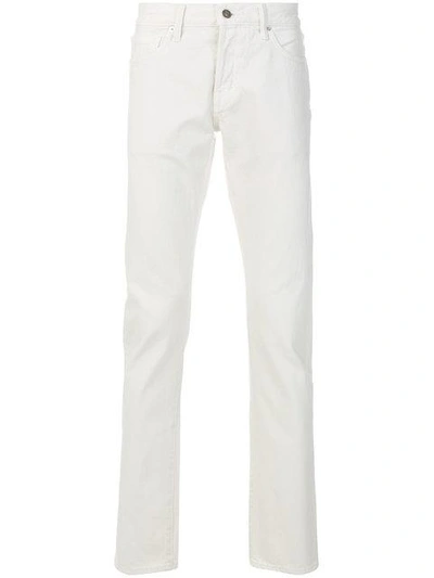 Shop Tom Ford Skinny Jeans In White