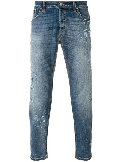 Shop Dondup Distressed Effect Jeans