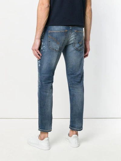 Shop Dondup Distressed Effect Jeans