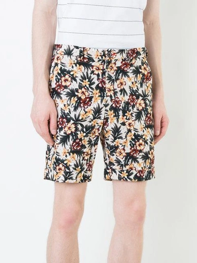 Shop Loveless Floral Print Shorts In Multicolour