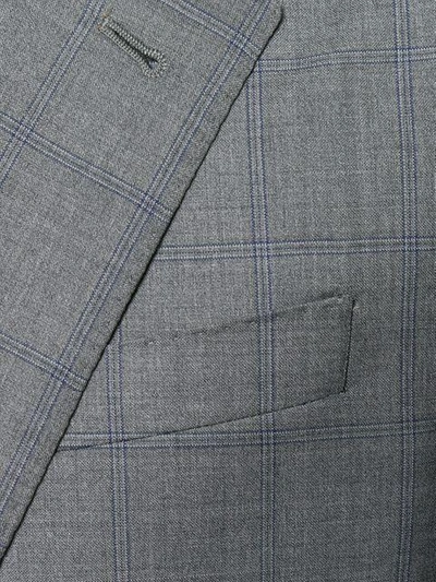 Shop Giorgio Armani Formal Slim-fit Suit - Grey