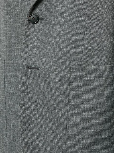 Shop Gieves & Hawkes Classic Blazer In Grey