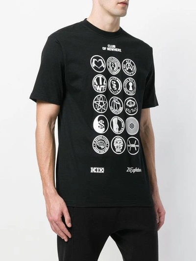 Shop Ktz Club Of Nowhere T In Black