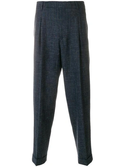 Shop Paul Smith Pleated Formal Trousers
