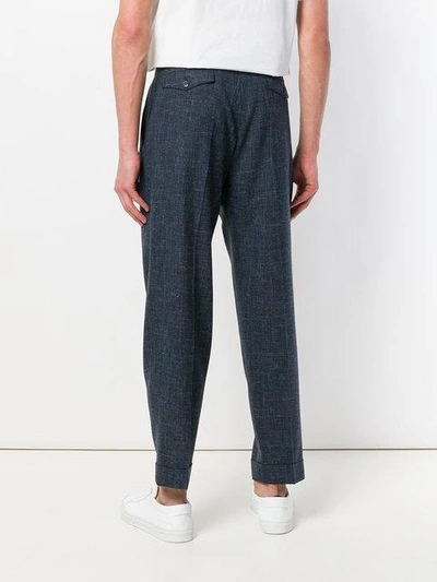 Shop Paul Smith Pleated Formal Trousers