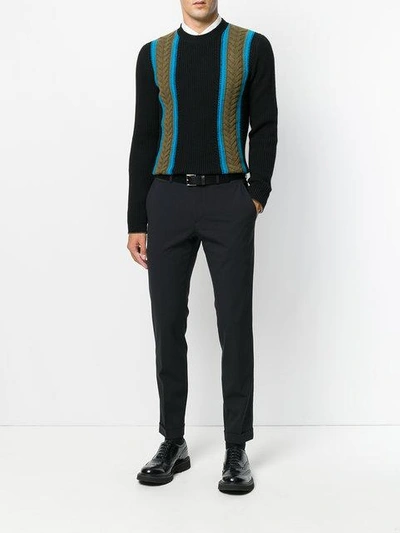 Shop Prada Slim-fit Trousers