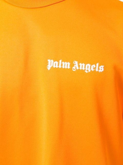 Shop Palm Angels Logo Track T-shirt