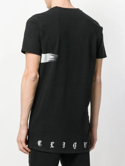 Shop Rh45 Graphic Design T-shirt - Black