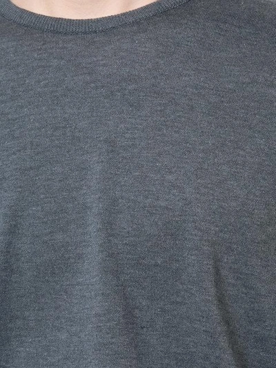 John Smedley Classic Crew-neck Sweater In Grey