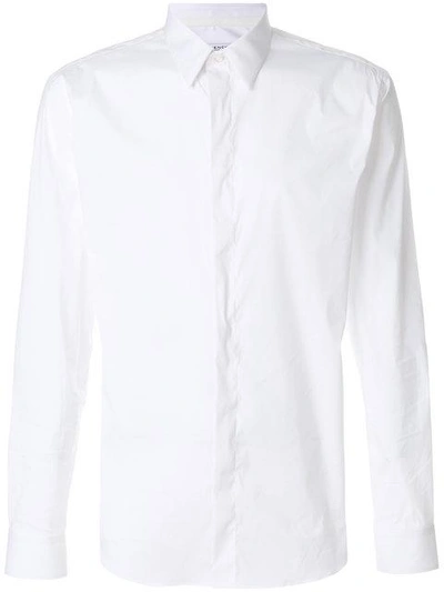 Shop Givenchy Slim Dress Shirt In White