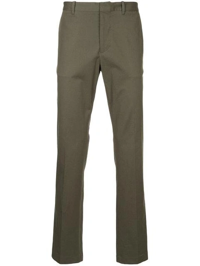Shop Kent & Curwen Tailored Trousers In Green