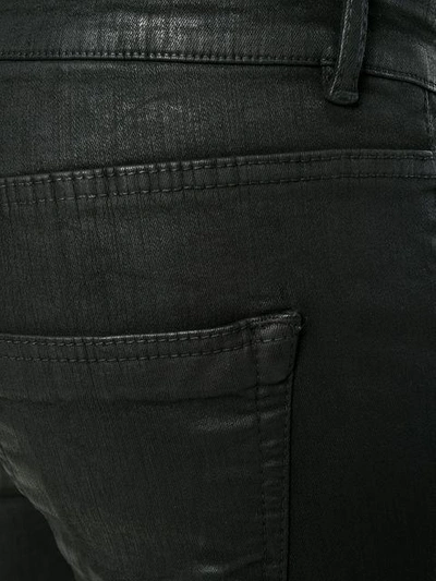 Shop Rick Owens Drkshdw Coated Skinny Jeans In Black