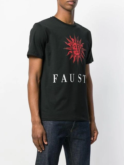 Shop Fausto Puglisi Sun Print T-shirt - Black